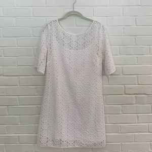 Lily Pulitzer white lace dress